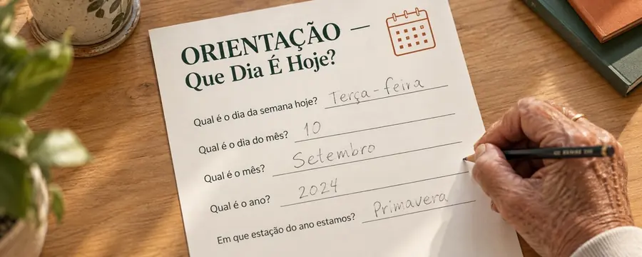 Recurso do Kit Cognitivo Sênior — Ele realiza a atividade