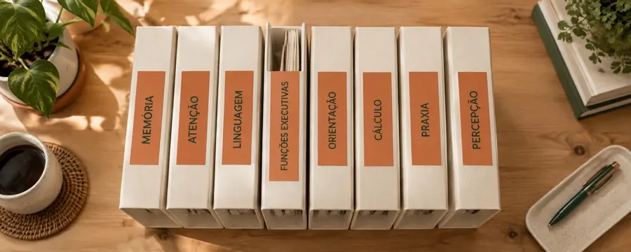 Recurso do Kit Cognitivo Sênior — Separado por função cognitiva