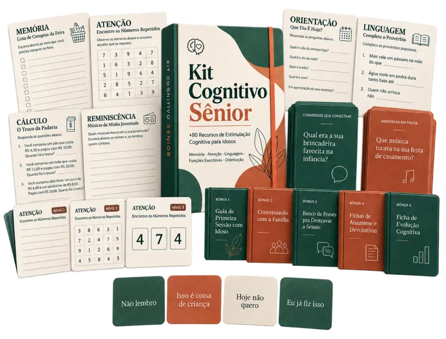 Kit Cognitivo Sênior Completo